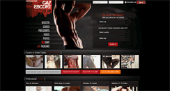 Desktop Screenshot of gayescortclub.com